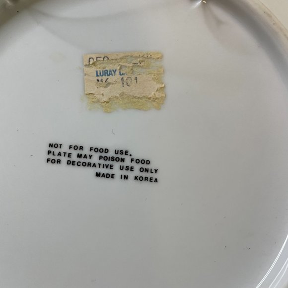 Vintage LURAY CAVERNS Virginia Decorative Display Plate - Picture 4 of 8